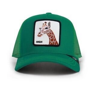 Goorin Bros. The Giraffe Embroidered Patch Trucker Hat New!